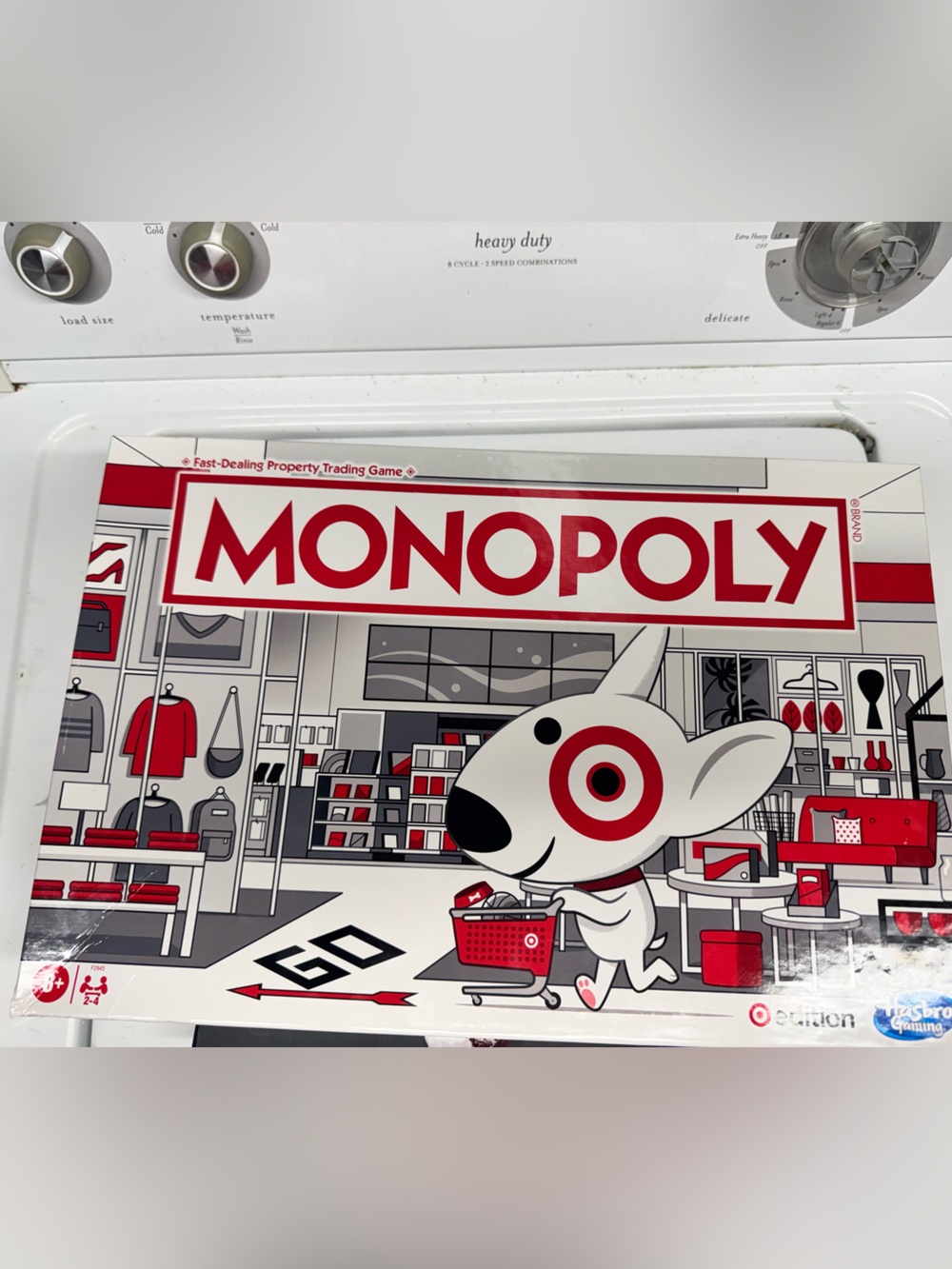 Target x Monopoly Red & White Home Wall Art Poster